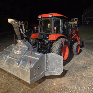 tractor and snowblower